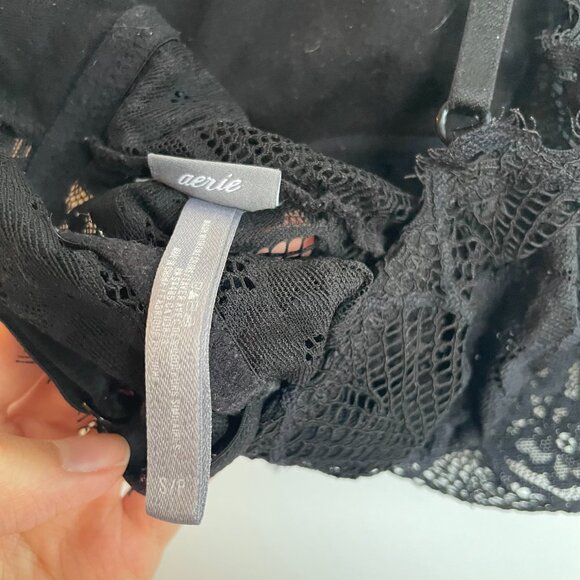 Aerie Square Neck Lace Bralette - Picture 5 of 5